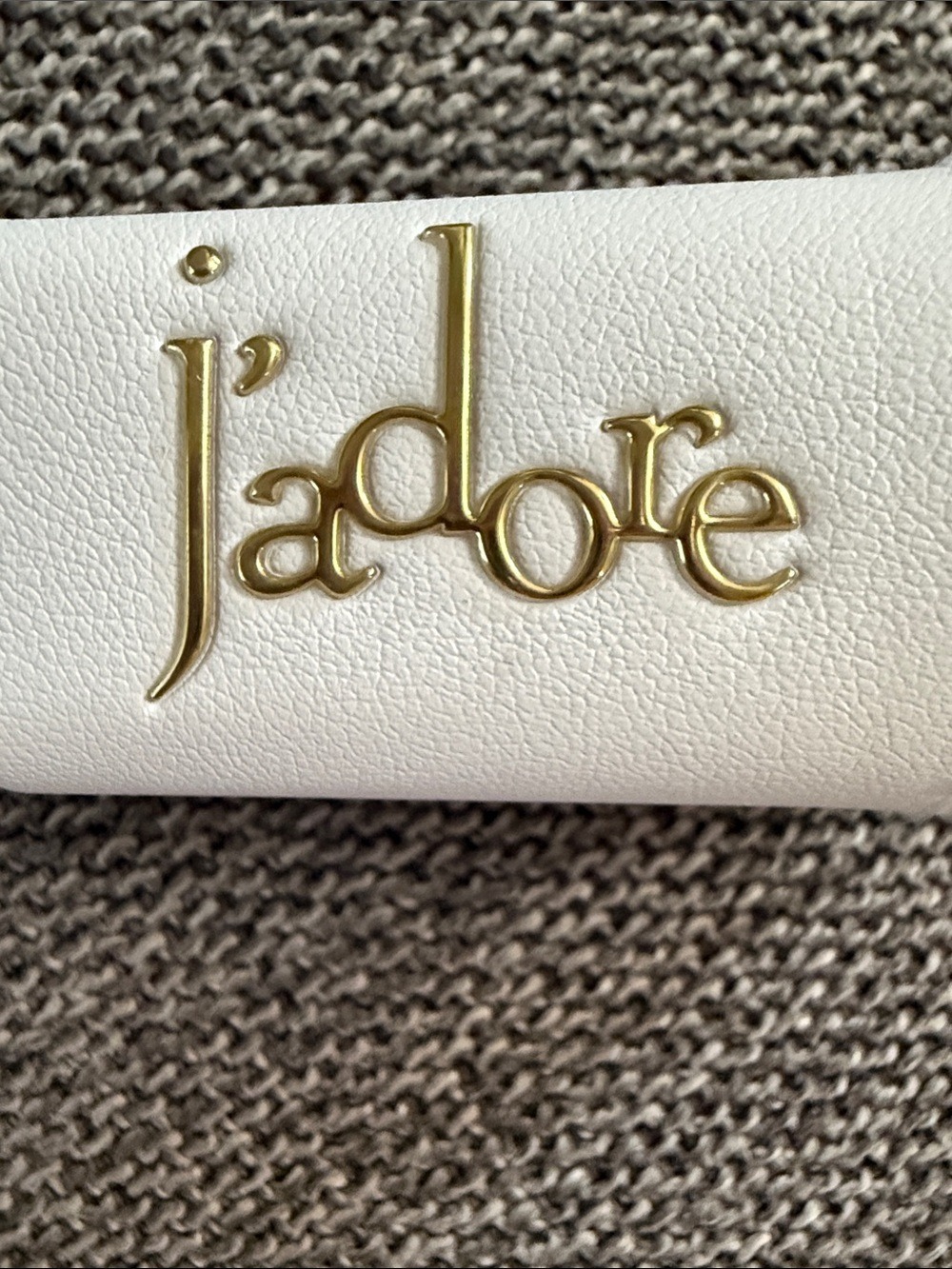 Dior J'adore White Mini Holder Key Ring Holder New Authentic - Picture 12 of 15